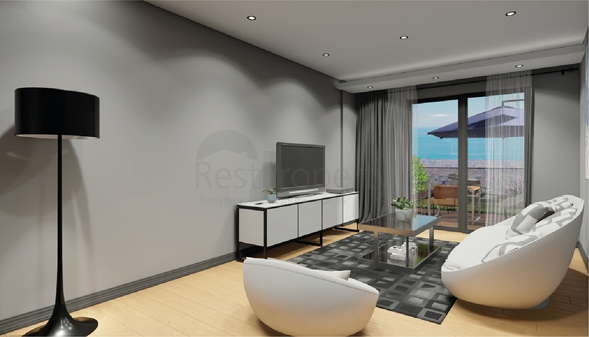 اطلالة بحر وقلعة -  شقق دوبلكس واسعة ضمن مجمع فاخر - مركز الانيا 