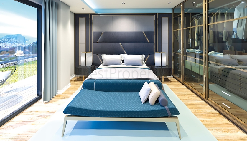 اطلالة بحر وقلعة -  شقق دوبلكس واسعة ضمن مجمع فاخر - مركز الانيا 