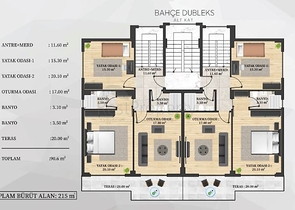 اطلالة بحر وقلعة -  شقق دوبلكس واسعة ضمن مجمع فاخر - مركز الانيا 