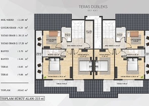 اطلالة بحر وقلعة -  شقق دوبلكس واسعة ضمن مجمع فاخر - مركز الانيا 