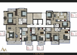 شقق بالتقسيط في الانيا - مجمع قيد الانشاء -في محمودلار 