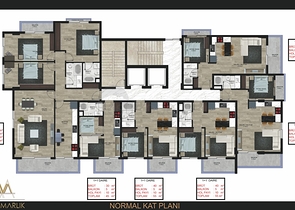 شقق بالتقسيط في الانيا - مجمع قيد الانشاء -في محمودلار 