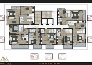 شقق بالتقسيط في الانيا - مجمع قيد الانشاء -في محمودلار 