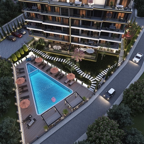 شقق بالاقساط في اوبا - مجمع قيد الانشاء -مدينة الانيا 