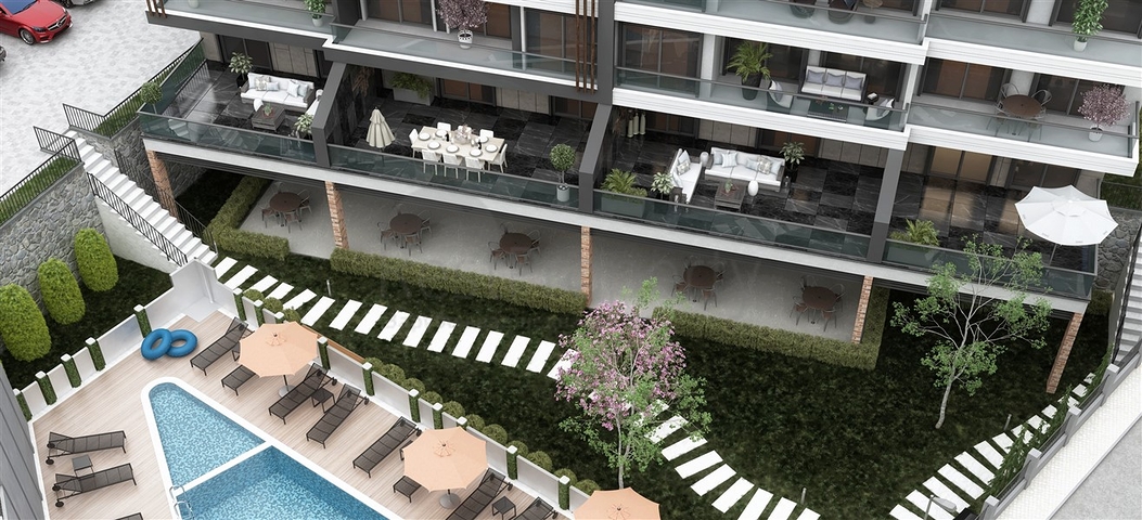 شقق بالاقساط في اوبا - مجمع قيد الانشاء -مدينة الانيا 