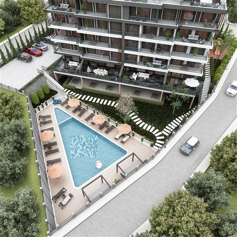 شقق بالاقساط في اوبا - مجمع قيد الانشاء -مدينة الانيا 