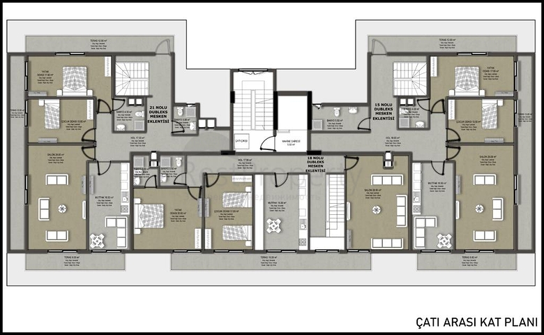 شقق بالاقساط في اوبا - مجمع قيد الانشاء -مدينة الانيا 