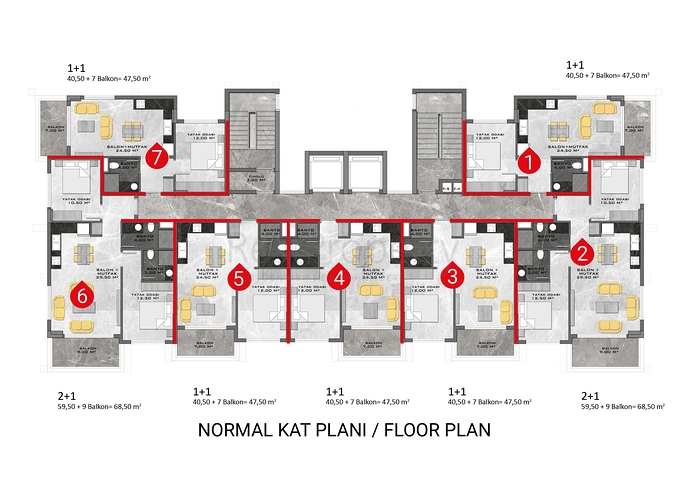 مجمع ضخم في الانيا - شقق متنوعة بالاقساط في افسلار / الانيا 