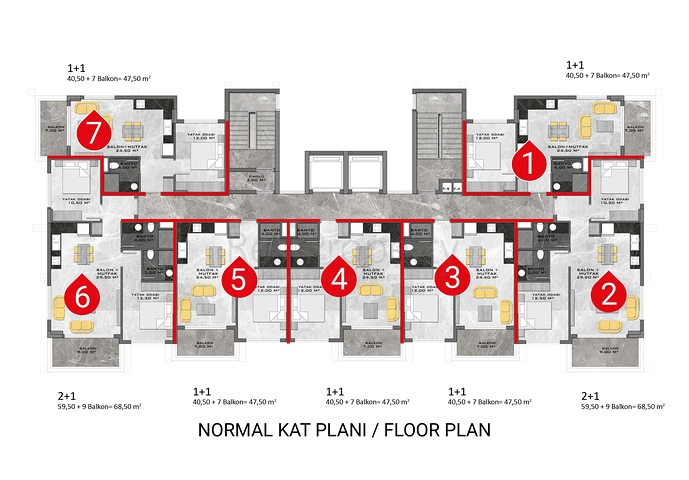 مجمع ضخم في الانيا - شقق متنوعة بالاقساط في افسلار / الانيا 