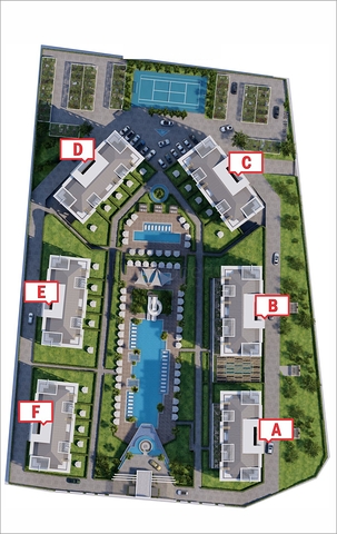 مجمع ضخم في الانيا - شقق متنوعة بالاقساط في افسلار / الانيا 