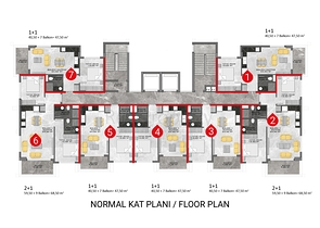 مجمع ضخم في الانيا - شقق متنوعة بالاقساط في افسلار / الانيا 
