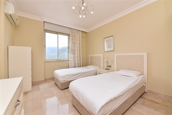 اطلالة بحر - شقة 3 غرف وصالة -ضمن مجمع غولد سيتي -الانيا / كارجيجاك 