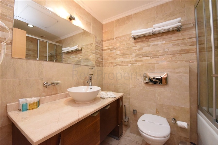 اطلالة بحر - شقة 3 غرف وصالة -ضمن مجمع غولد سيتي -الانيا / كارجيجاك 