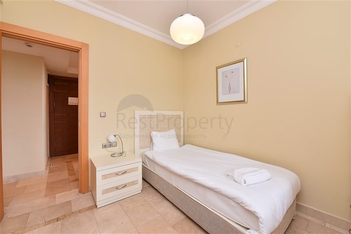 اطلالة بحر - شقة 3 غرف وصالة -ضمن مجمع غولد سيتي -الانيا / كارجيجاك 