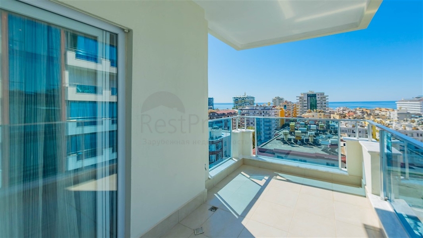 شقة اطلالة بحر في محمودلار - تصميم 1+1 - ضمن مجمع فاخر -محمودلار / الانيا 