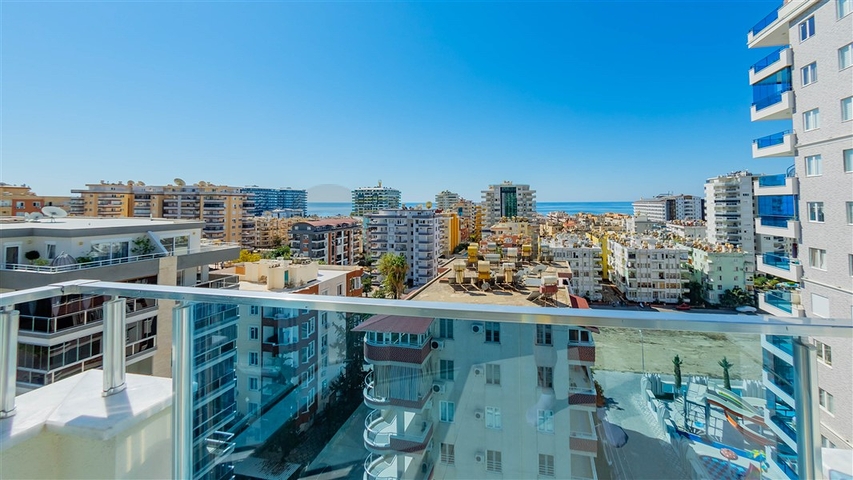 شقة اطلالة بحر في محمودلار - تصميم 1+1 - ضمن مجمع فاخر -محمودلار / الانيا 