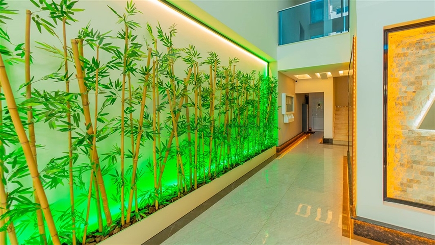 شقة اطلالة بحر في محمودلار - تصميم 1+1 - ضمن مجمع فاخر -محمودلار / الانيا 