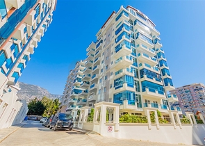 شقة اطلالة بحر في محمودلار - تصميم 1+1 - ضمن مجمع فاخر -محمودلار / الانيا 