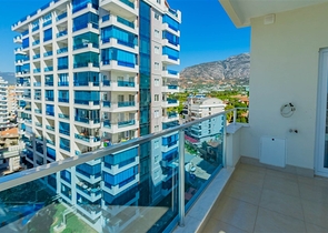 شقة اطلالة بحر في محمودلار - تصميم 1+1 - ضمن مجمع فاخر -محمودلار / الانيا 