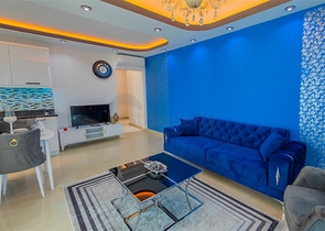 شقة اطلالة بحر في محمودلار - تصميم 1+1 - ضمن مجمع فاخر -محمودلار / الانيا 