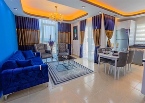 شقة اطلالة بحر في محمودلار - تصميم 1+1 - ضمن مجمع فاخر -محمودلار / الانيا 