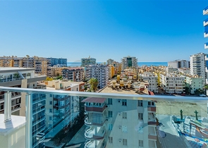 شقة اطلالة بحر في محمودلار - تصميم 1+1 - ضمن مجمع فاخر -محمودلار / الانيا 