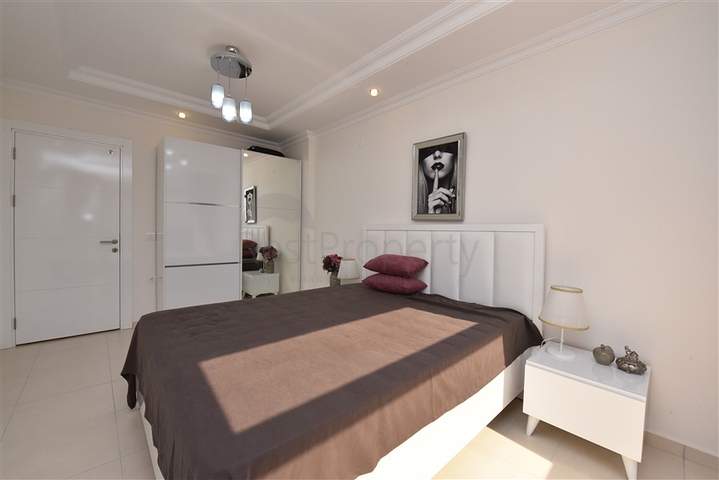 شقة مفروشة 1 + 1 في حي أفسالار 