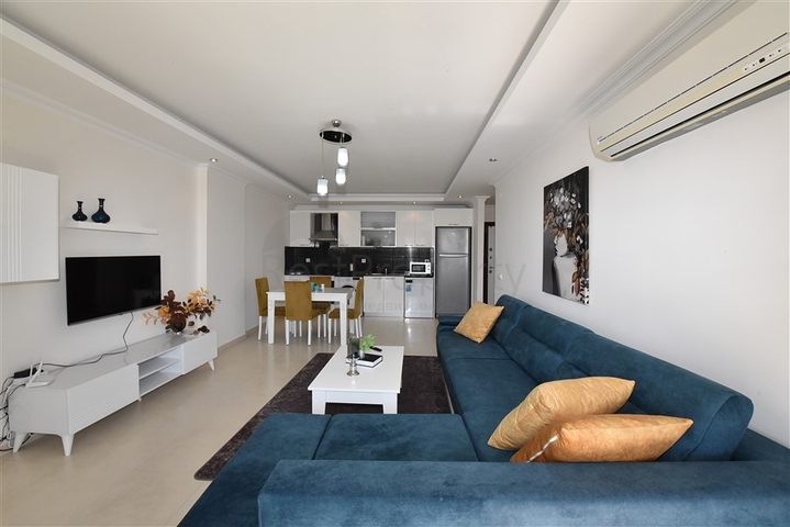 شقة مفروشة 1 + 1 في حي أفسالار 