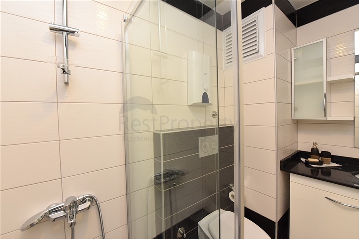 شقة مفروشة 1 + 1 في حي أفسالار 