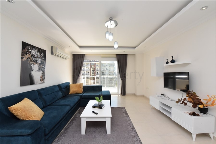 شقة مفروشة 1 + 1 في حي أفسالار 