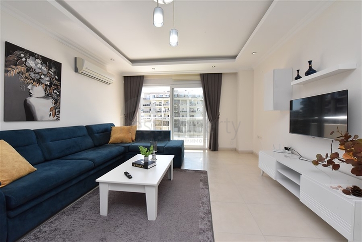 شقة مفروشة 1 + 1 في حي أفسالار 