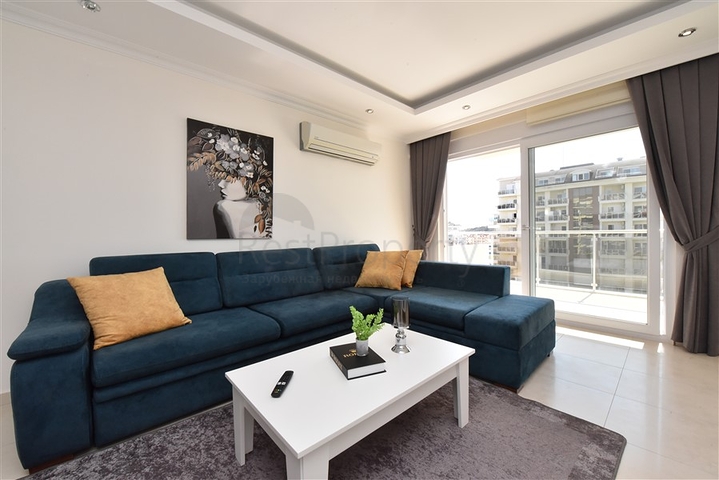 شقة مفروشة 1 + 1 في حي أفسالار 