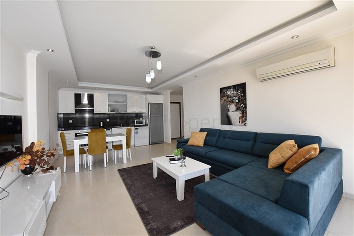 شقة مفروشة 1 + 1 في حي أفسالار 