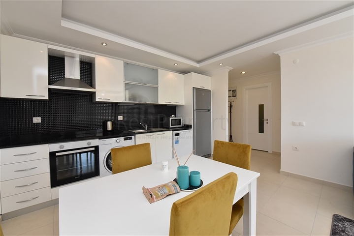 شقة مفروشة 1 + 1 في حي أفسالار 