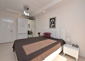 شقة مفروشة 1 + 1 في حي أفسالار 