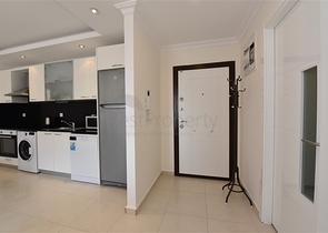 شقة مفروشة 1 + 1 في حي أفسالار 