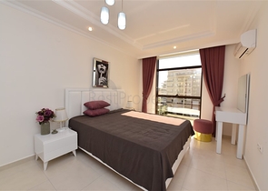 شقة مفروشة 1 + 1 في حي أفسالار 