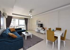 شقة مفروشة 1 + 1 في حي أفسالار 