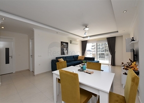 شقة مفروشة 1 + 1 في حي أفسالار 