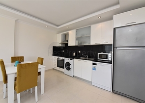 شقة مفروشة 1 + 1 في حي أفسالار 