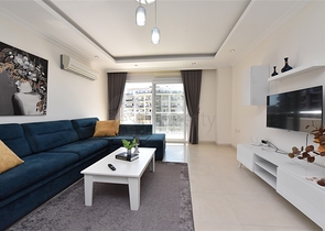 شقة مفروشة 1 + 1 في حي أفسالار 