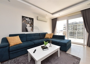 شقة مفروشة 1 + 1 في حي أفسالار 