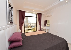 شقة مفروشة 1 + 1 في حي أفسالار 