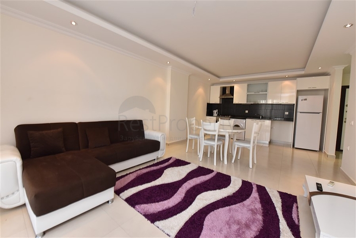 شقة ضمن مجمع فاخر -غرفة وصالة - في افسلار / الانيا 