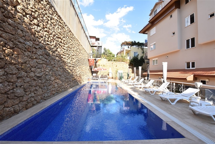 اطلالة بحر وقلعة - دوبلكس 4 غرف وصالة -في كاستل / الانيا 