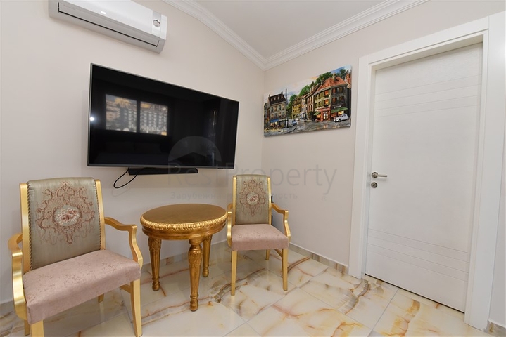 اطلالة بحر وقلعة - دوبلكس 4 غرف وصالة -في كاستل / الانيا 