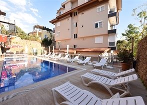 اطلالة بحر وقلعة - دوبلكس 4 غرف وصالة -في كاستل / الانيا 