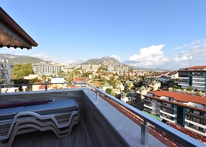 اطلالة بحر وقلعة - دوبلكس 4 غرف وصالة -في كاستل / الانيا 