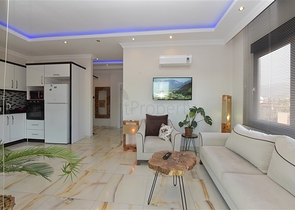 اطلالة بحر وقلعة - دوبلكس 4 غرف وصالة -في كاستل / الانيا 