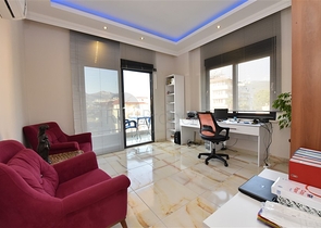 اطلالة بحر وقلعة - دوبلكس 4 غرف وصالة -في كاستل / الانيا 